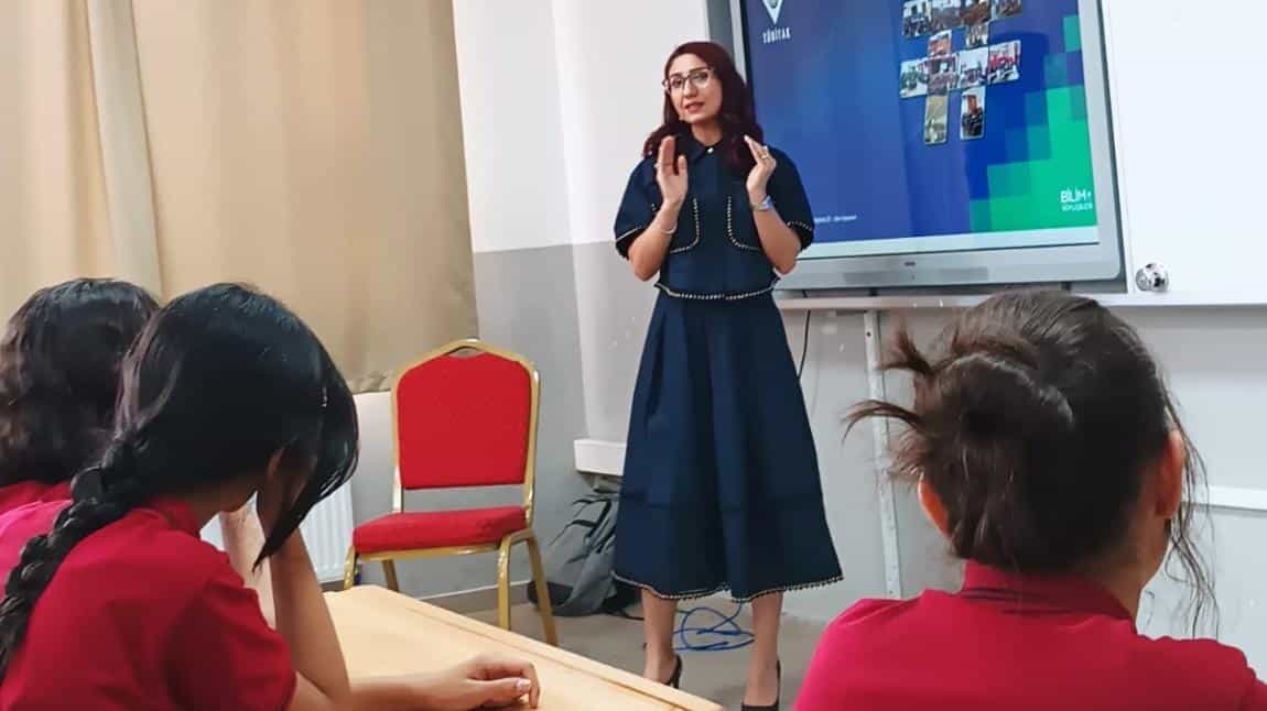TOBB Yavuz Selim Ortaokulu’nda TÜBİTAK Bilim Söyleşisi Düzenlendi