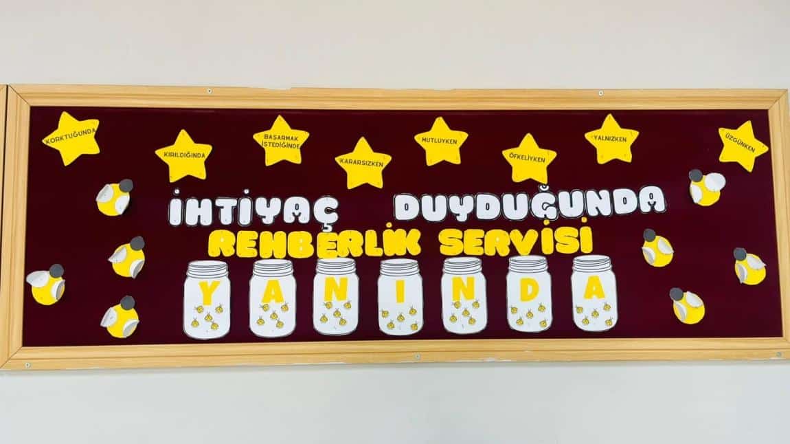 Rehberlik Servisi Tanıtım Panomuz